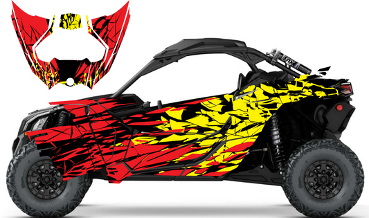 CAN-AM X3 - ATTACK-RED