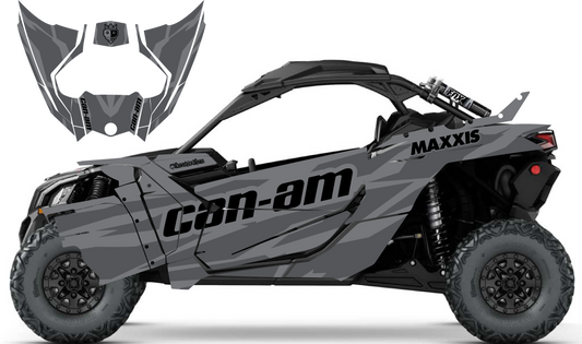 CAN-AM X3 - DESTRUCTION 2-TONE GREY