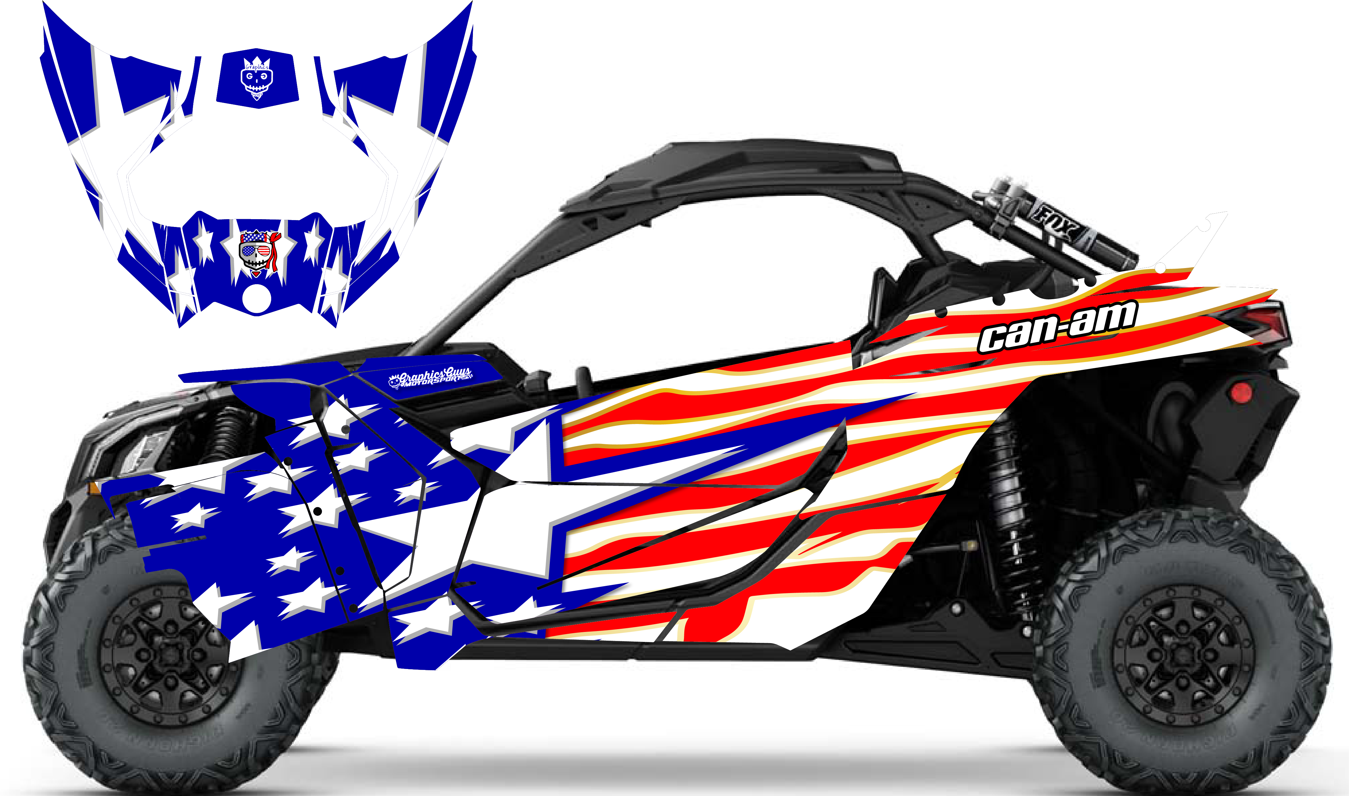 CANAM X3 MERICA GraphicsGuys Motorsports