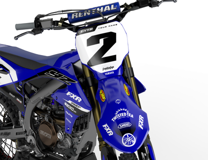 SLICK WHITE - FULL GRAPHICS KIT