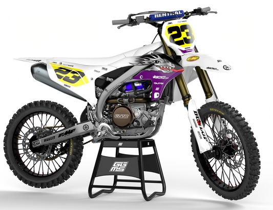 TROY PURPLE - FULL GRAPHICS KIT