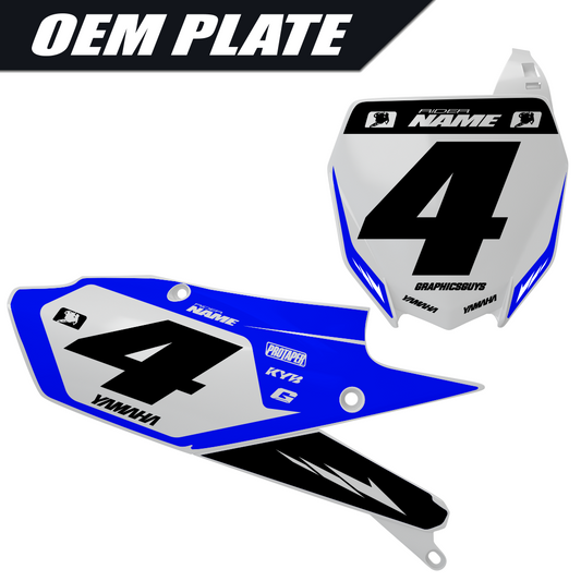 YAMAHA OEM NUMBER PLATE