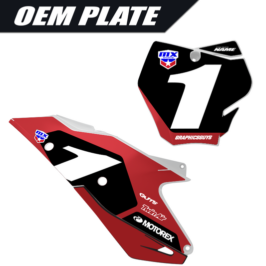 GASGAS OEM NUMBER PLATE