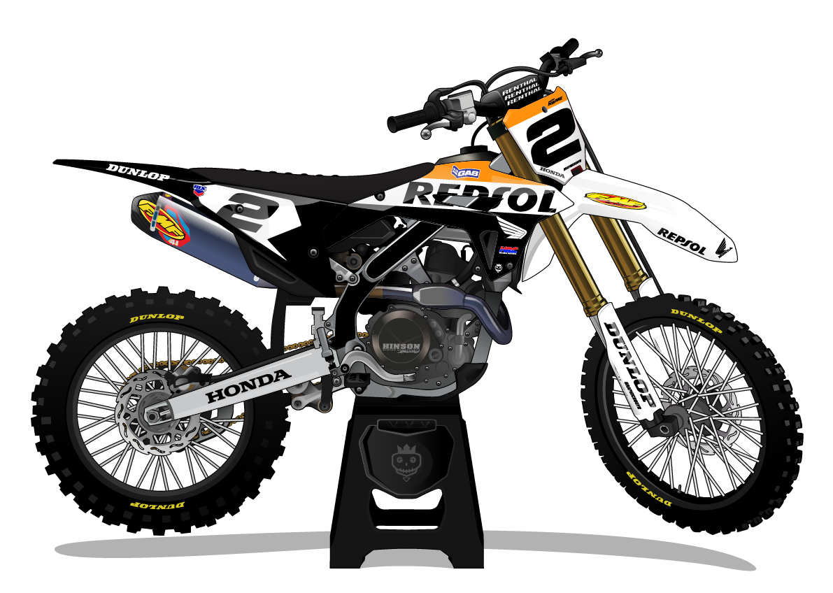 HONDA - REPSOL – Graphics Guys Motorsports