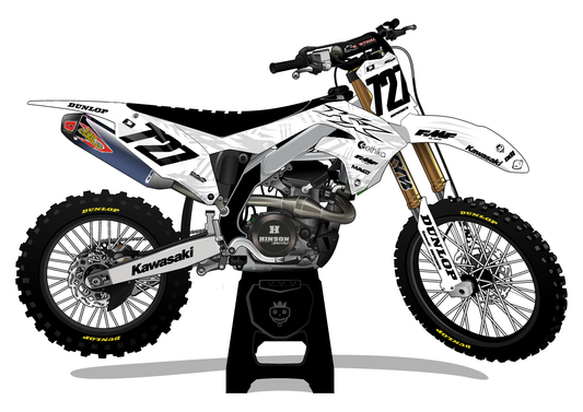 KAWASAKI - TEAR WHITE