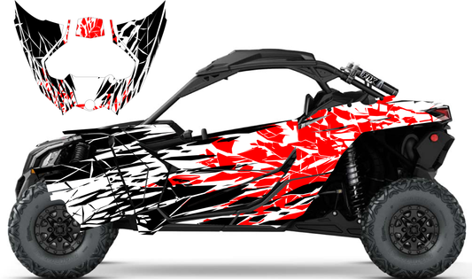 CAN-AM X3 - ATTACK-BLACK